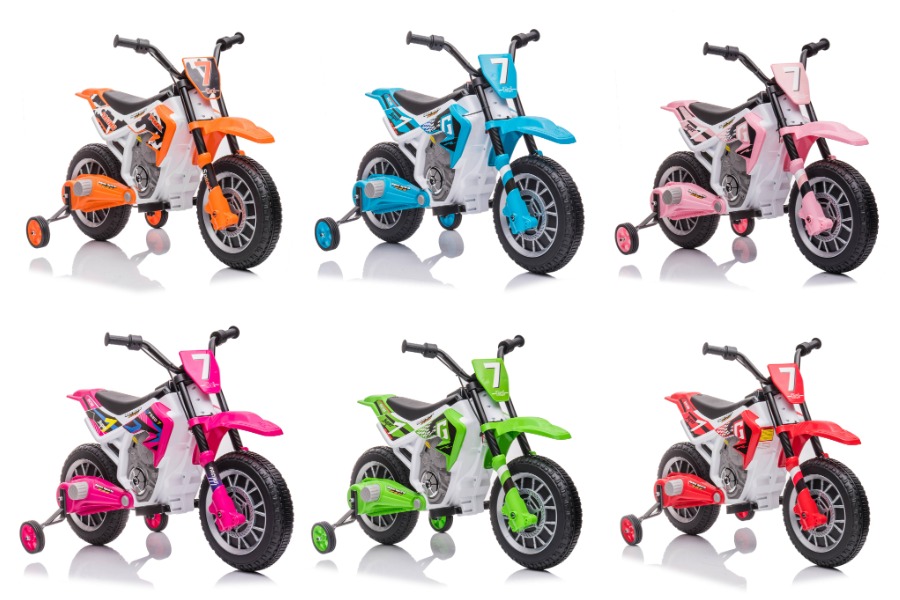 12V Kinder Elektriese Motorfiets