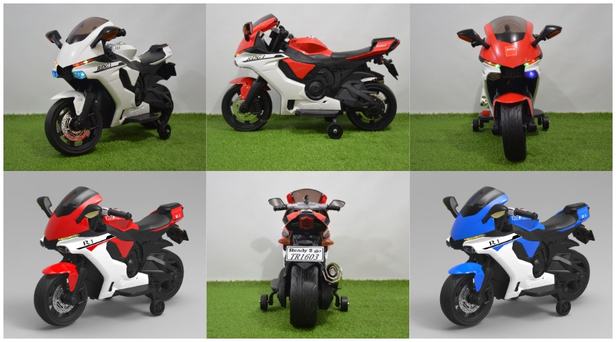6V barn motorcykel körutrustning Icke-licnese bil