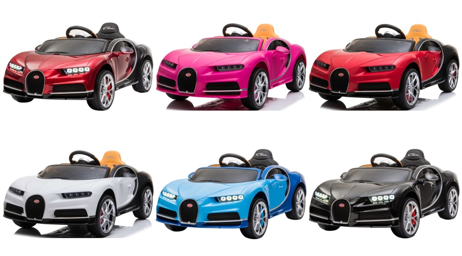 LED ආලෝකය සහිත Bugatti Chiron බලපත්‍ර සහිත Toy Car Range Rover