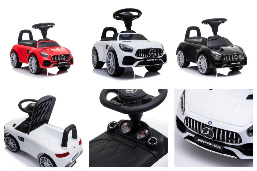Licens för Mercedes-Benz GT fot-till-golv-åkning på leksaker