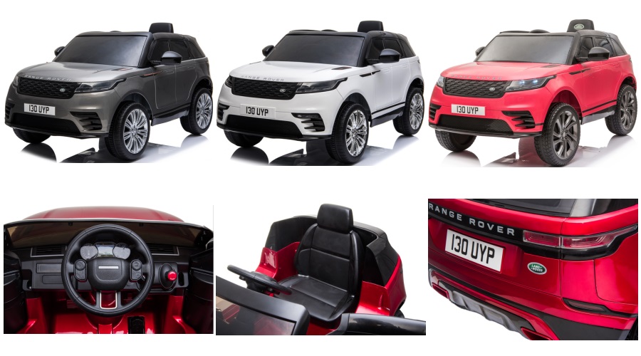 Range Rover Velar με άδεια ηλεκτρικό αυτοκίνητο βόλτας με παιχνίδια