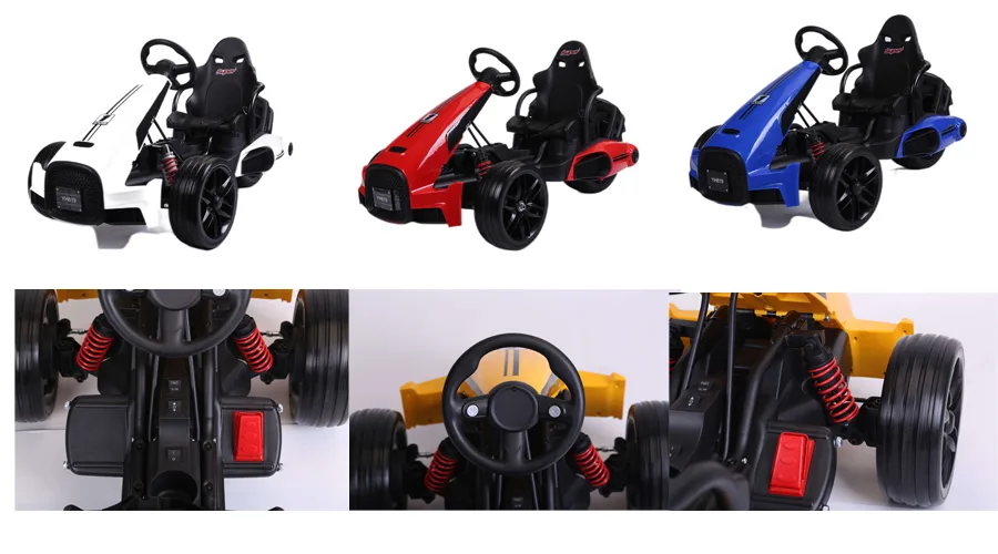 12V Electric Karting Cars for Kids with EVA wheels