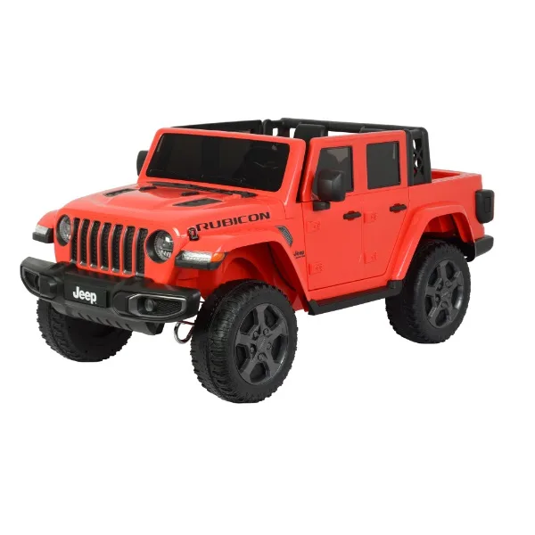 12v Licensed Jeep Rubicon ride on car remote control(1)