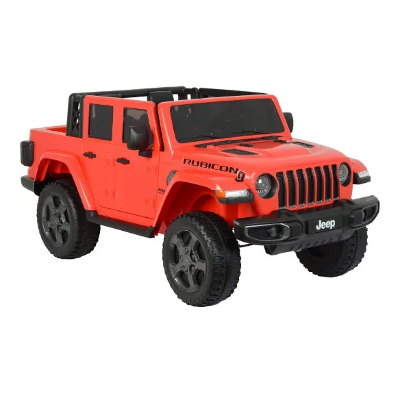 12v Licensed Jeep Rubicon ride on car remote control