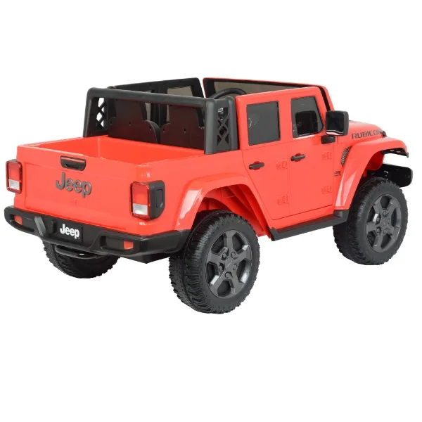 12v Licensed Jeep Rubicon ride on car remote control