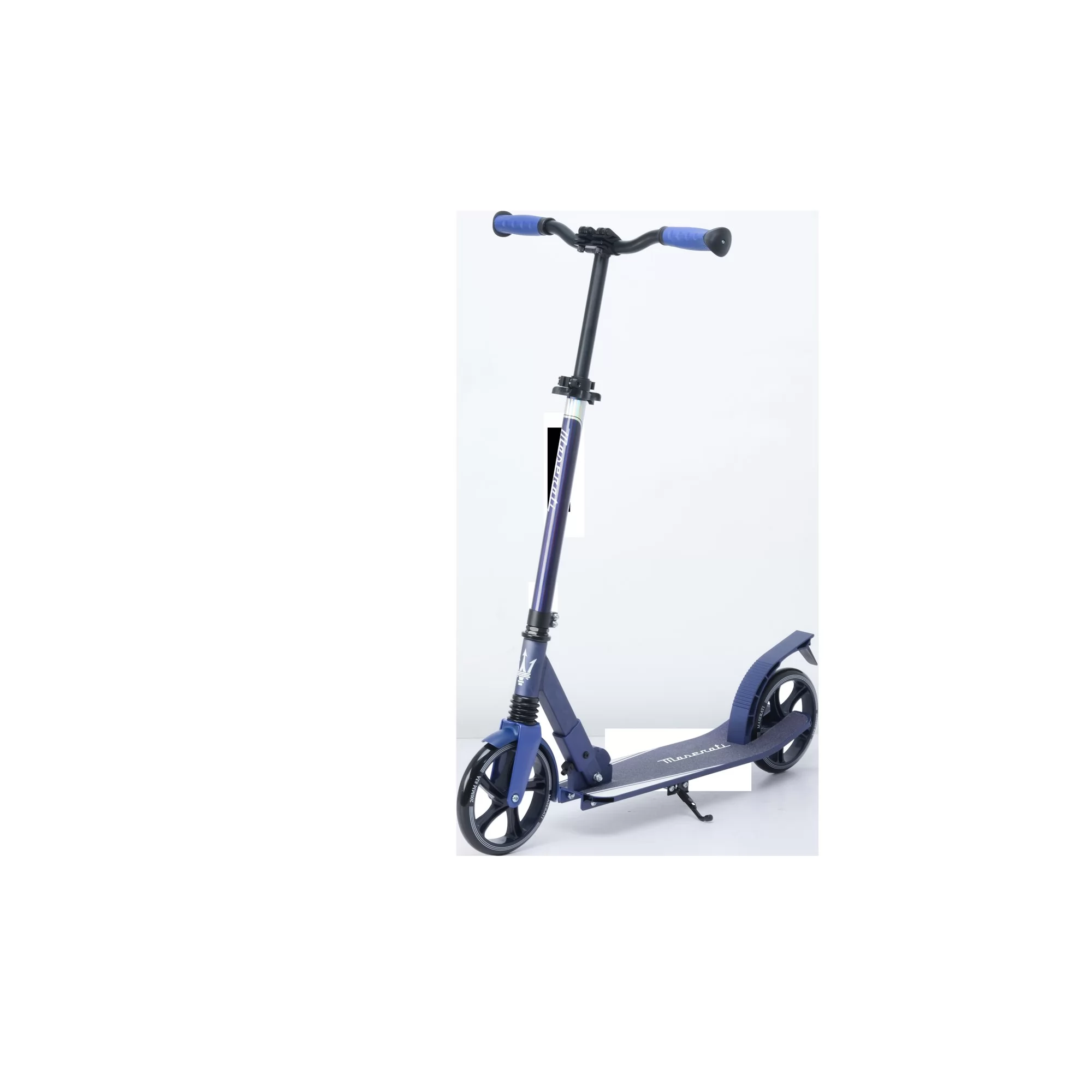 Official Licensed Maserati Big Wheel Folding Kick Scooter — Front Suspension, 100 kg Capacity (Ages 8+)