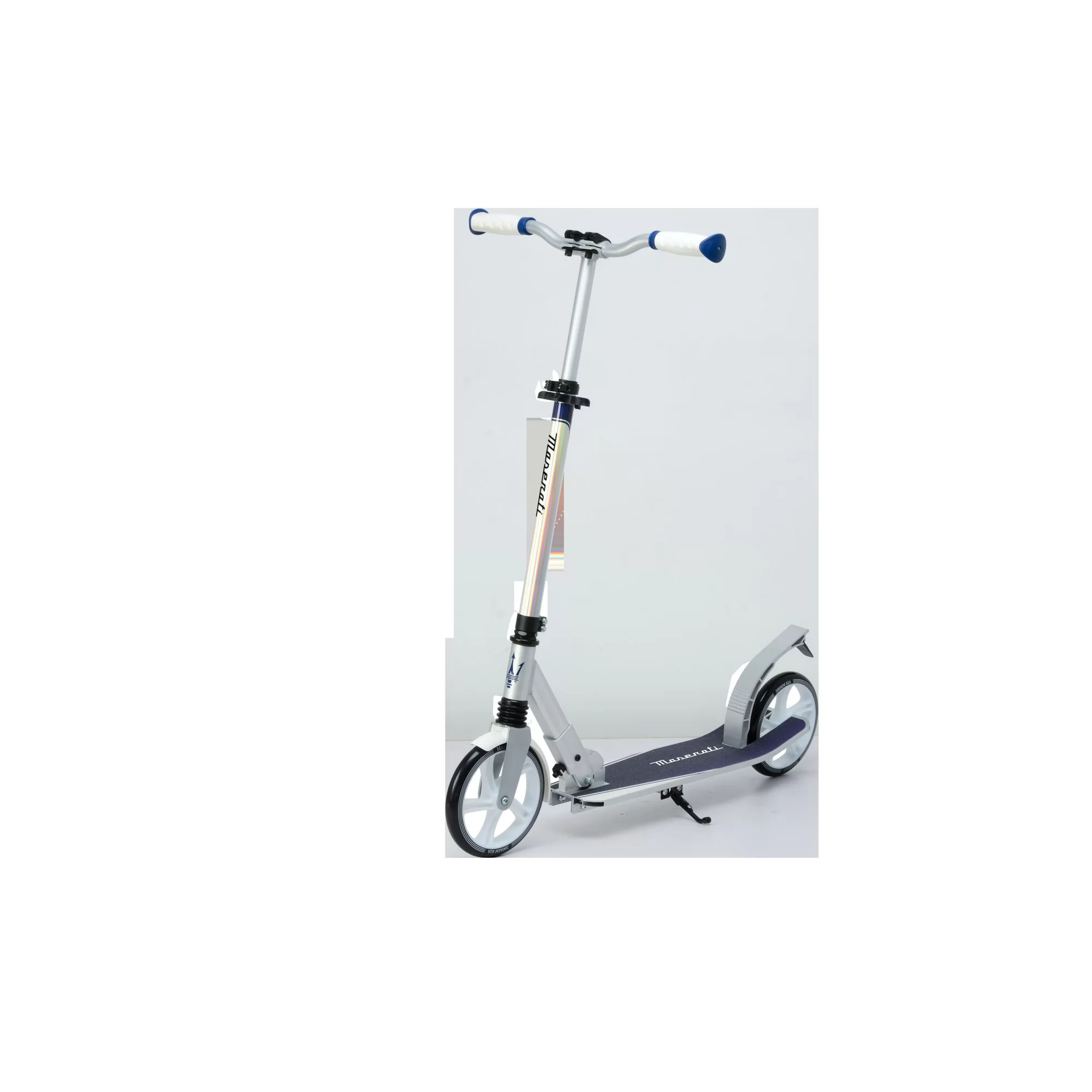 Official Licensed Maserati Big Wheel Folding Kick Scooter — Front Suspension, 100 kg Capacity (Ages 8+)