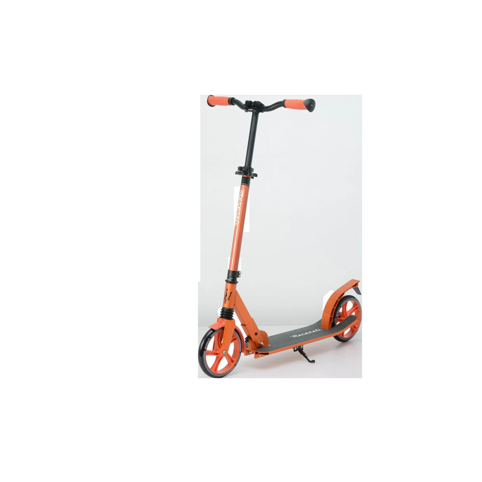 Official Licensed Maserati Big Wheel Folding Kick Scooter — Front Suspension, 100 kg Capacity (Ages 8+)