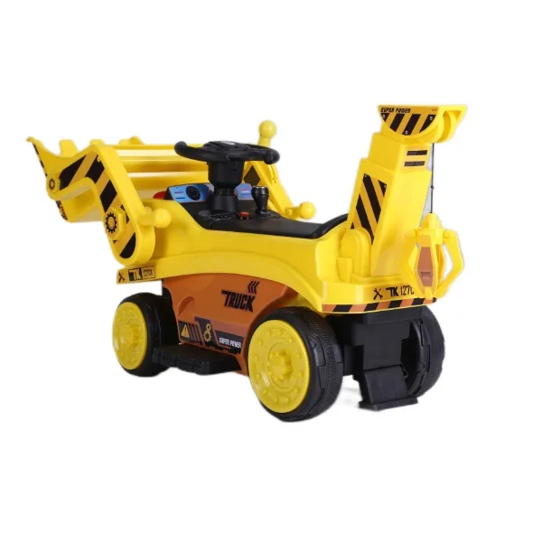 6V Electrical Motorbike excavator for kids