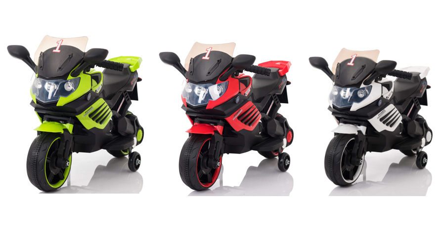 සහායක රෝද සහිත 6V Kids Mini Bike (1)