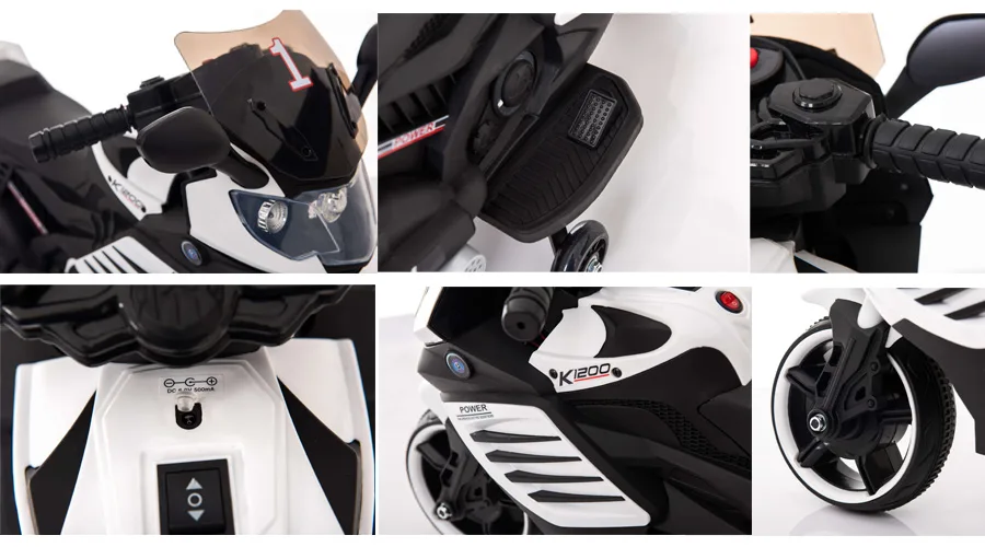 6V Kids Mini Bikes with Auxiliary Wheel (2)