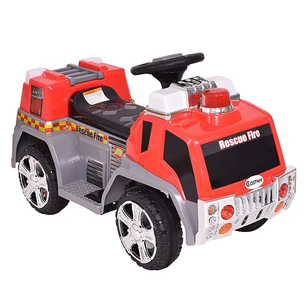 6V Simulation fire four-wheeled vehicle