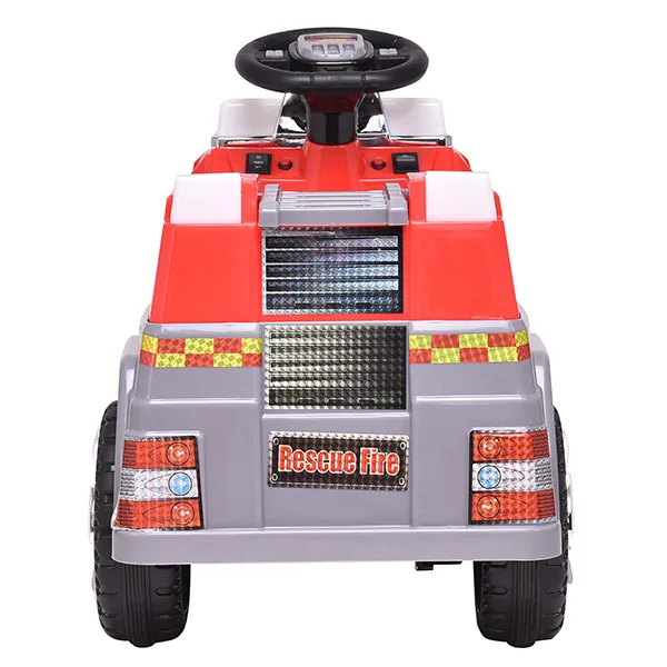 6V Simulation fire four-wheeled vehicle