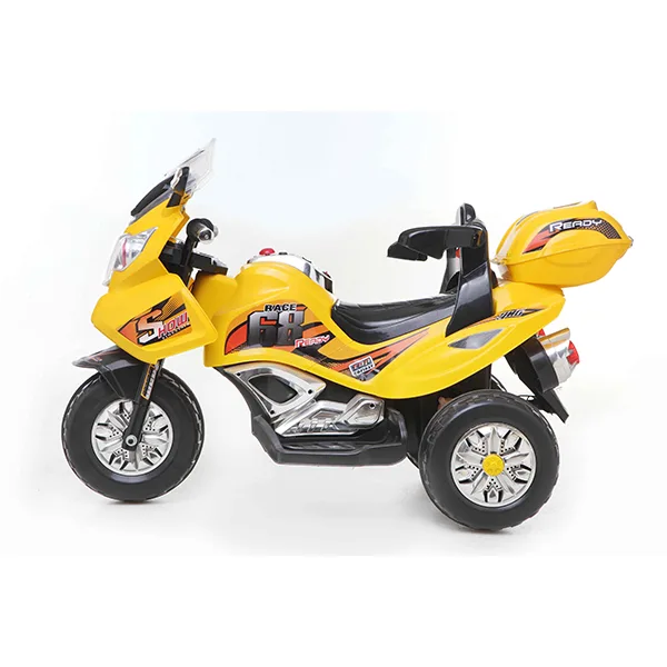 6V&12V electric kids motorcycle beautiful yellow color