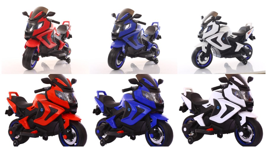 6v Kids' Electric Motorcycles with One Key Start