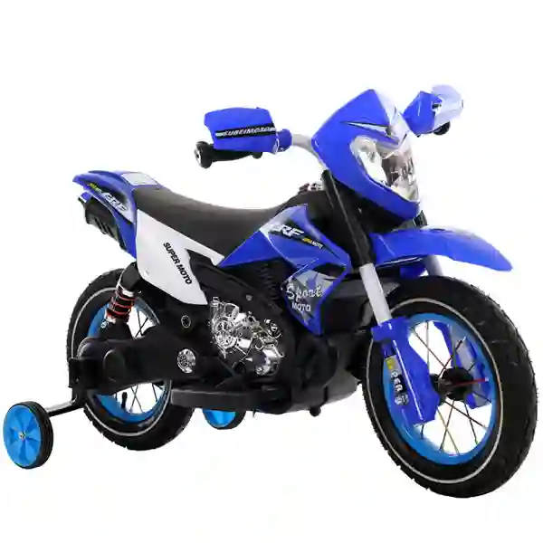 6v Kids Motorcycle with Inflatable Wheels