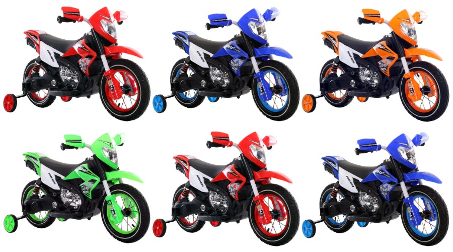 6v Kids Motorcycle with Inflatable Wheels