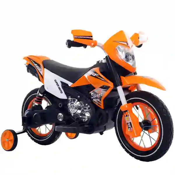 6v Kids Motorcycle with Inflatable Wheels
