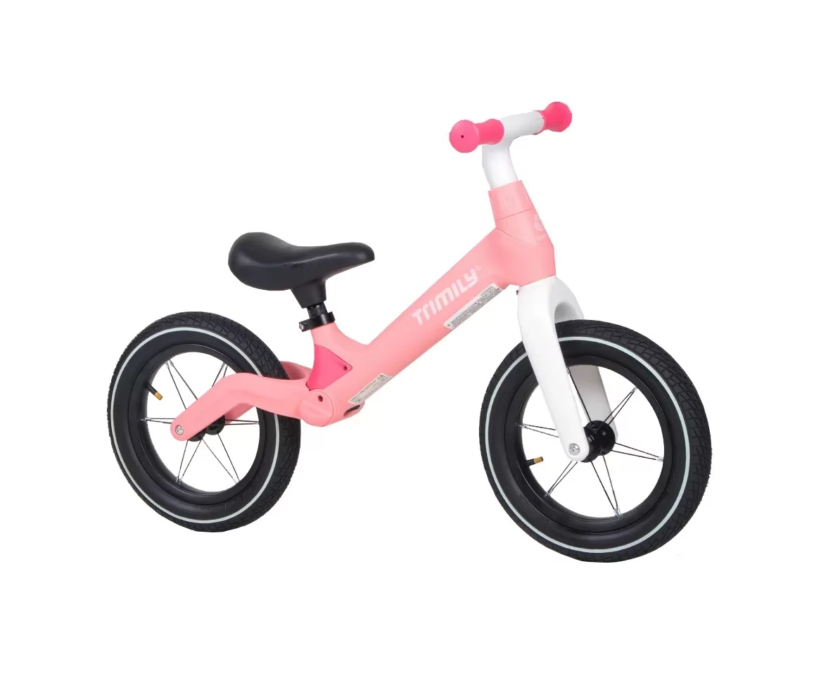 CHITUO 12 Inch Kids Balance Bike with Air-Filled Tires, Adjustable Seat, Toddler Training Bike for Age 3-5