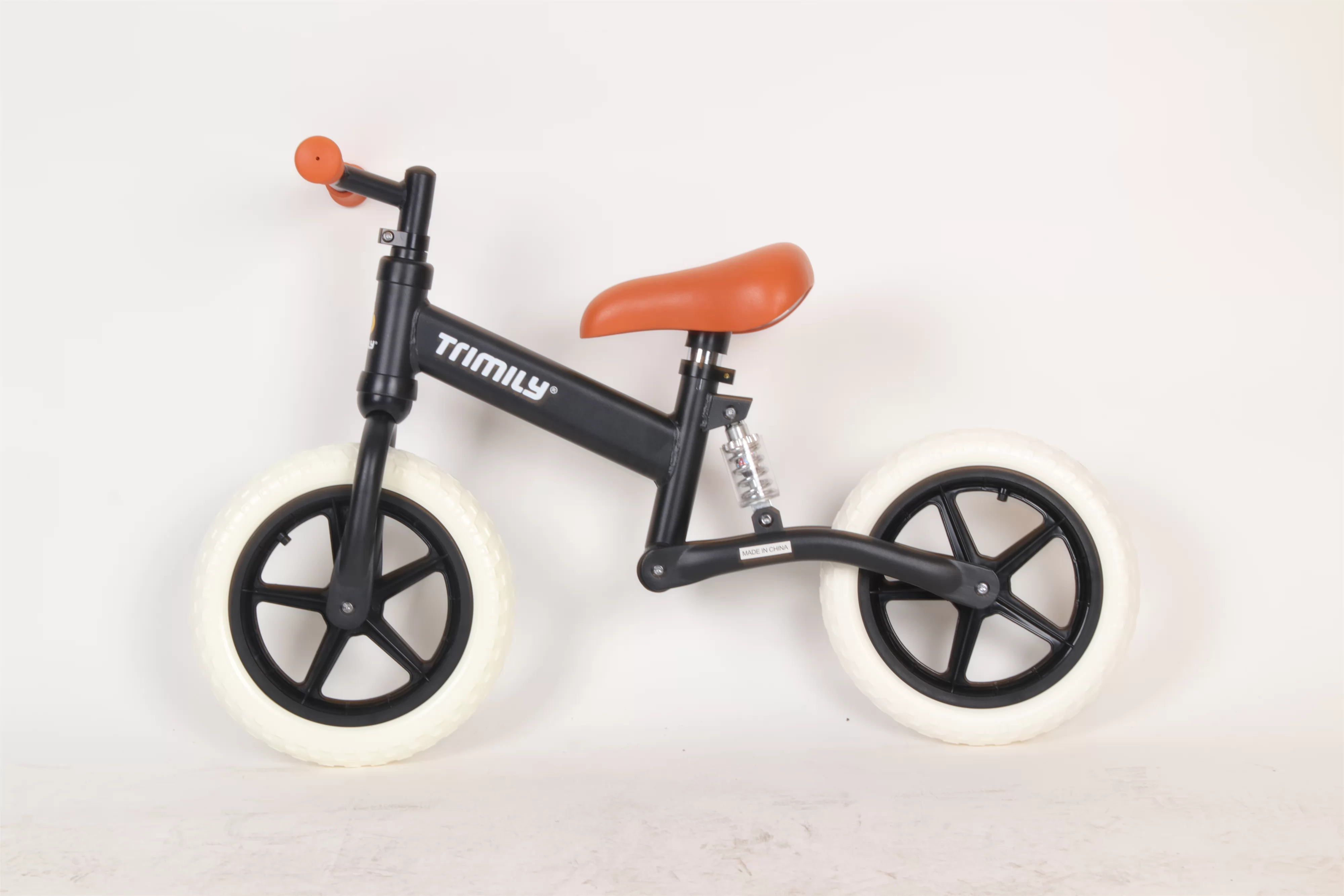 CHITUO 12 Inch Kids Balance Bike with EVA Foam Tires, Quick-Release Seat & Spring Suspension for Age 2+