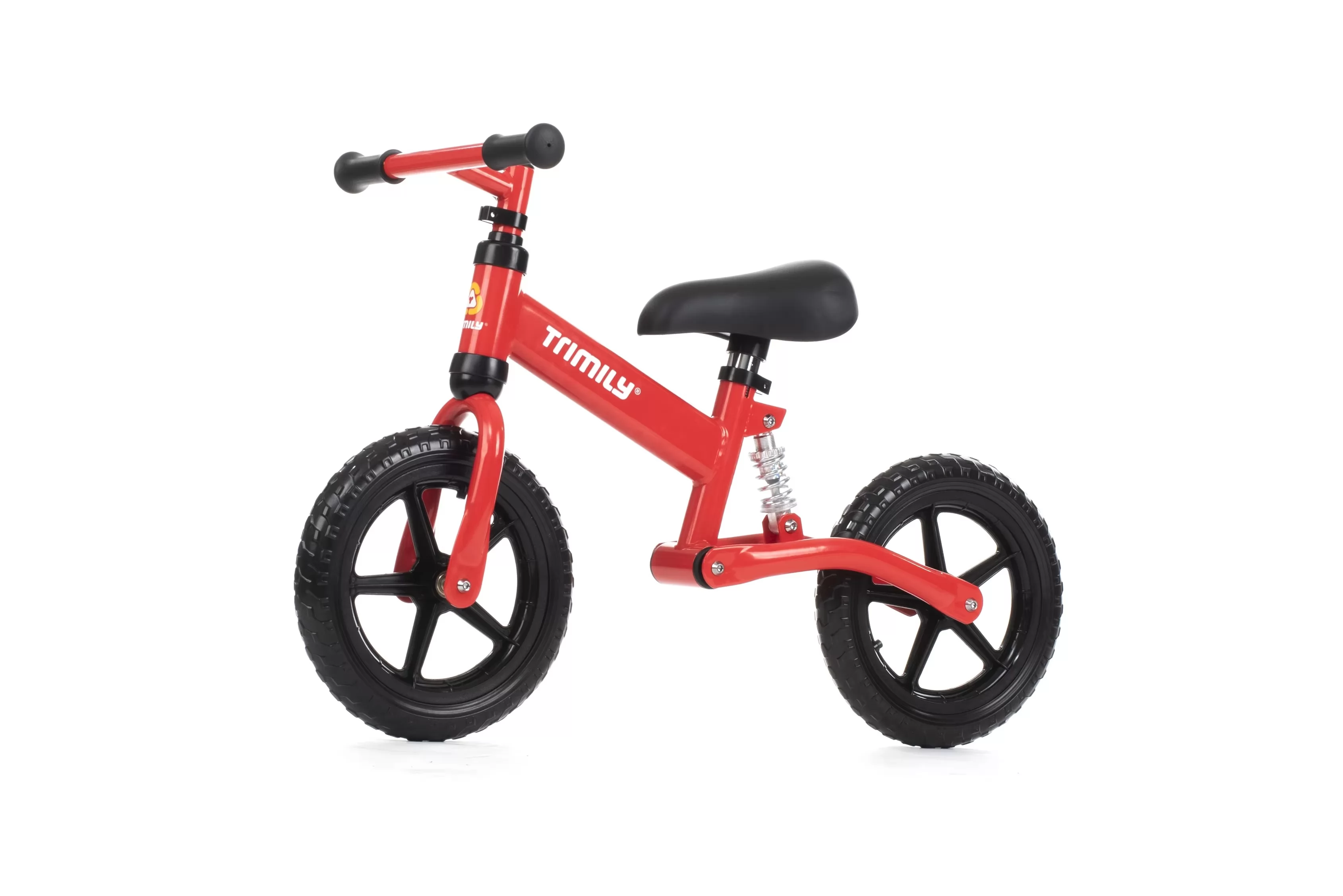 CHITUO 12 Inch Kids Balance Bike with EVA Foam Tires, Quick-Release Seat & Spring Suspension for Age 2+