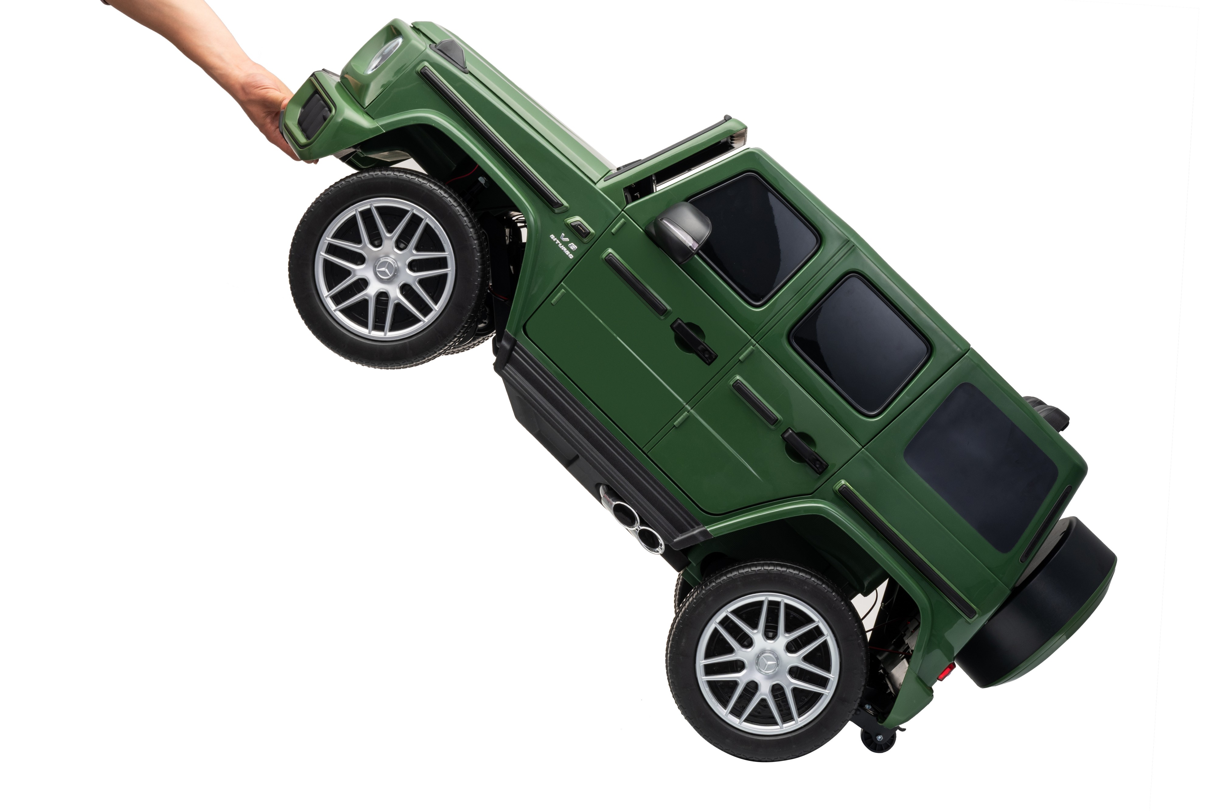 Licensed Mercedes-AMG G63 2-Seater Kids Electric Ride-On Car | 12V/24V | 200W Motor | Spring Suspension | MP4 Sports Sound