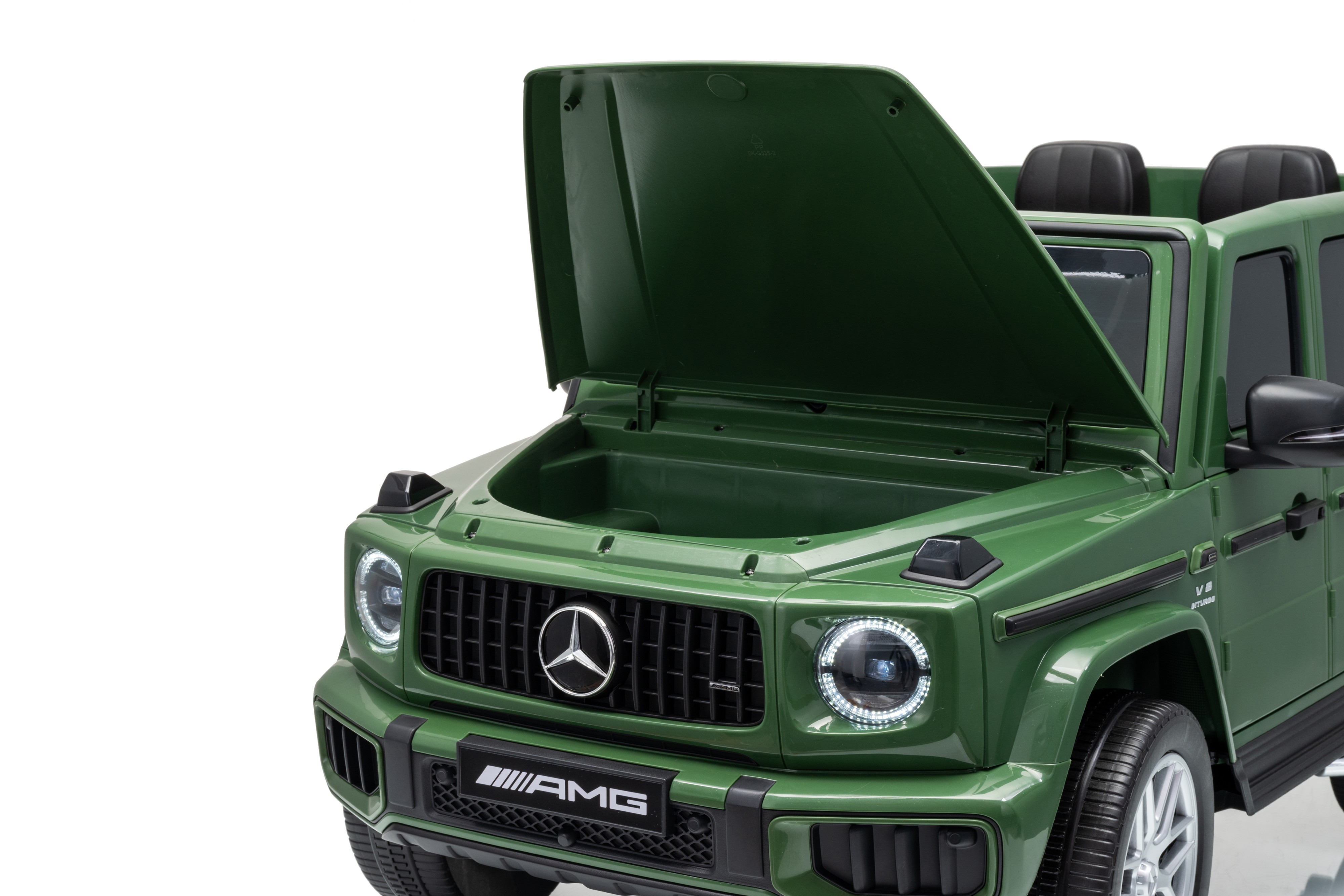 Licensed Mercedes-AMG G63 2-Seater Kids Electric Ride-On Car | 12V/24V | 200W Motor | Spring Suspension | MP4 Sports Sound