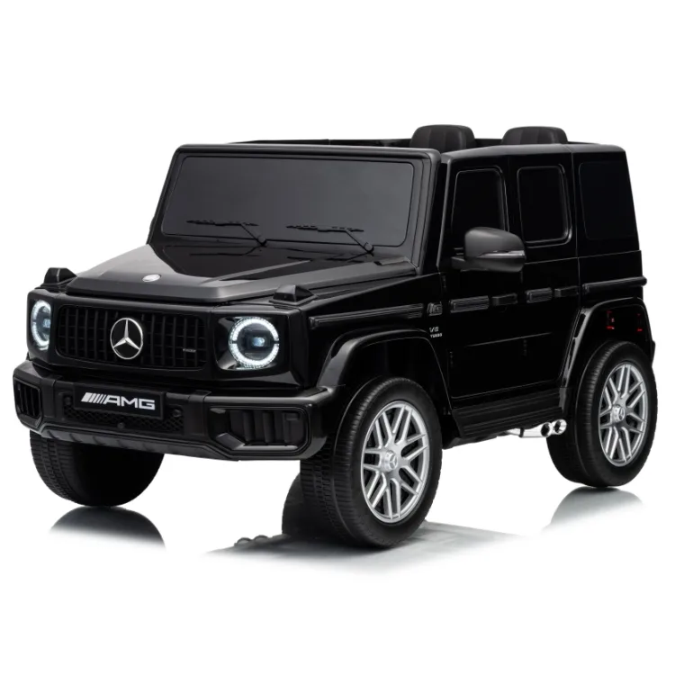 Licensed Mercedes-AMG G63 2-Seater Kids Electric Ride-On Car 12V/24V 200W