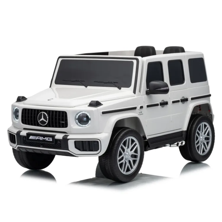 Licensed Mercedes-AMG G63 2-Seater Kids Electric Ride-On Car 12V/24V 200W