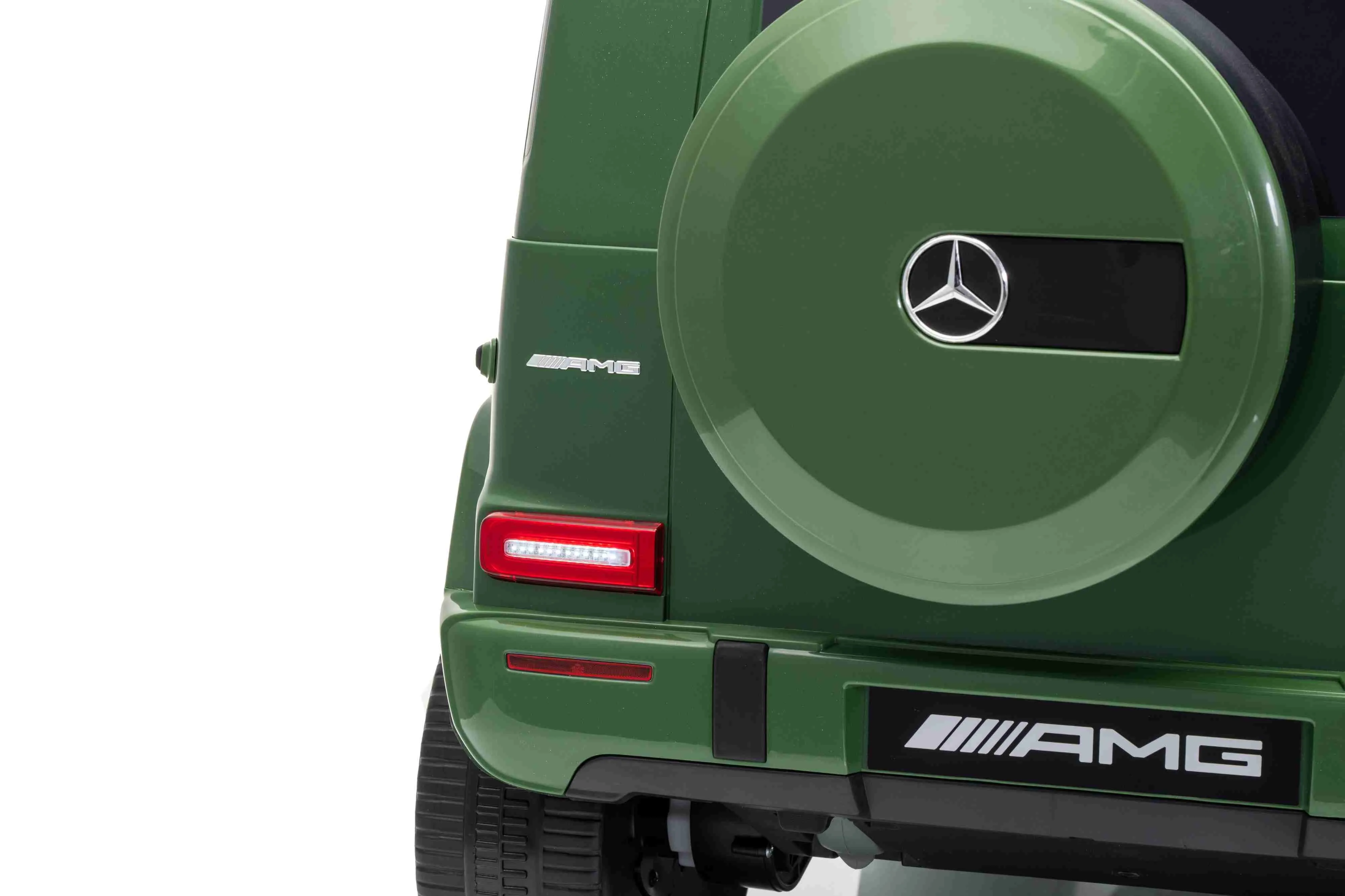Licensed Mercedes-AMG G63 2-Seater Kids Electric Ride-On Car 12V/24V 200W