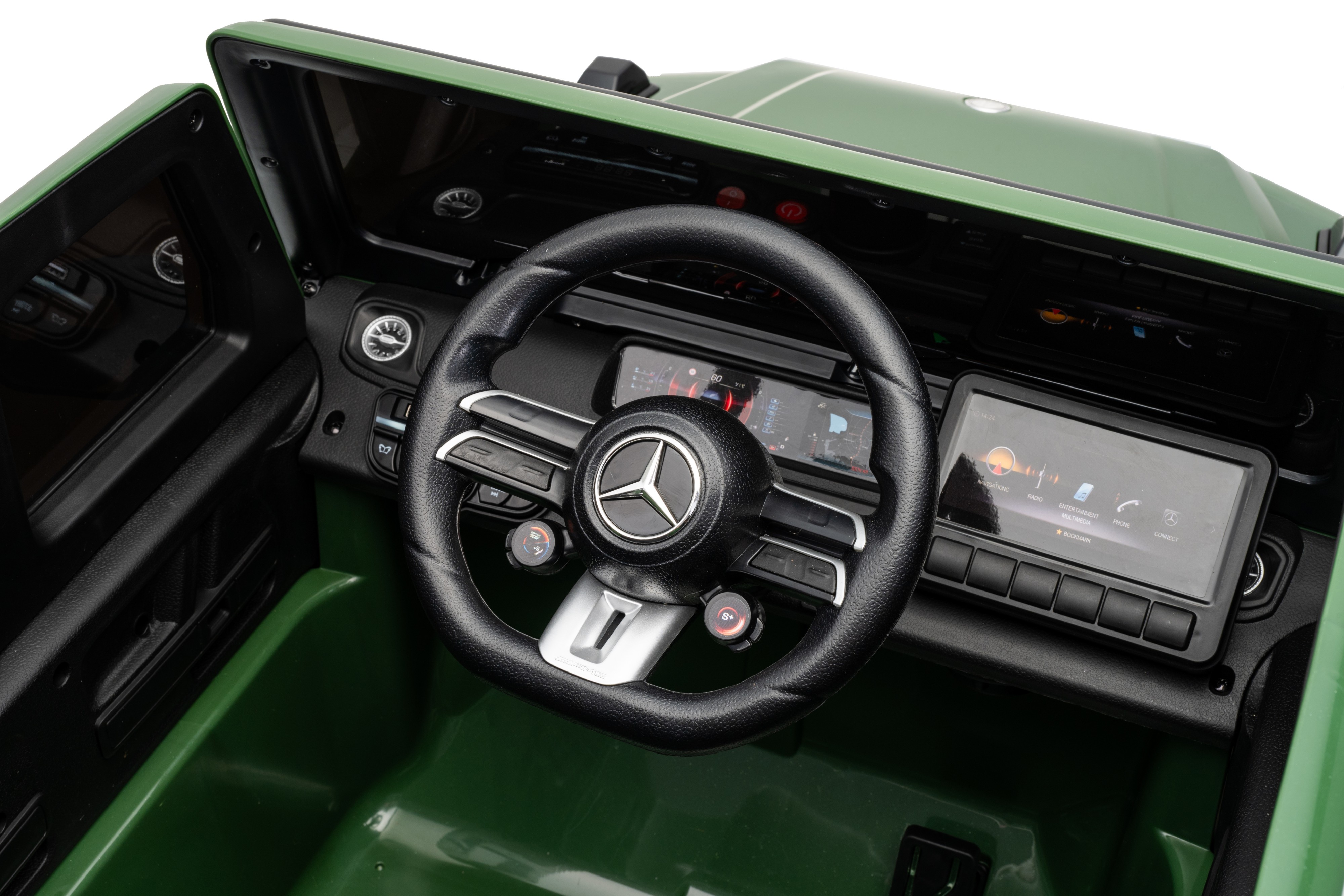 Licensed Mercedes-AMG G63 2-Seater Kids Electric Ride-On Car | 12V/24V | 200W Motor | Spring Suspension | MP4 Sports Sound