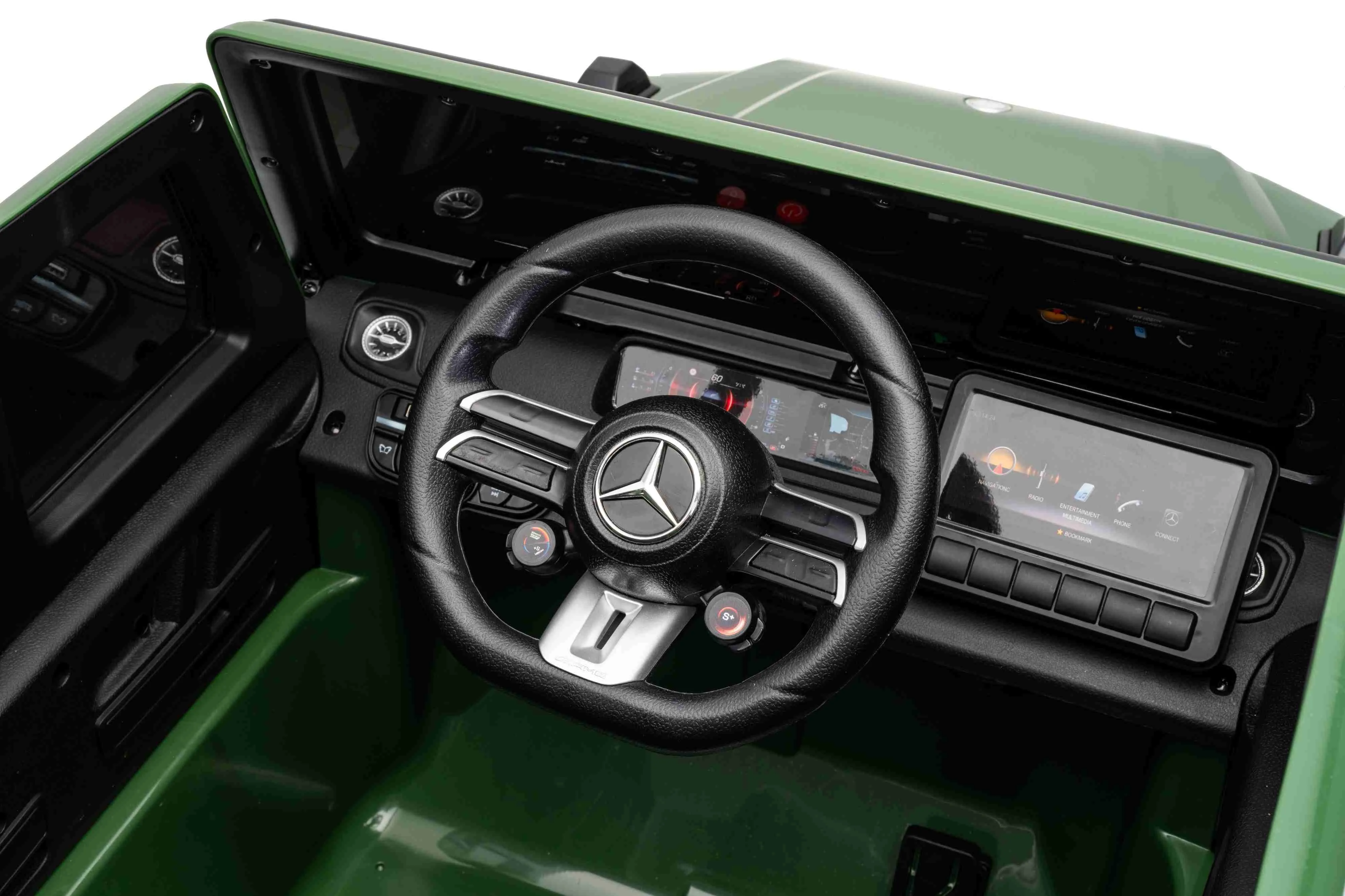 Licensed Mercedes-AMG G63 2-Seater Kids Electric Ride-On Car 12V/24V 200W