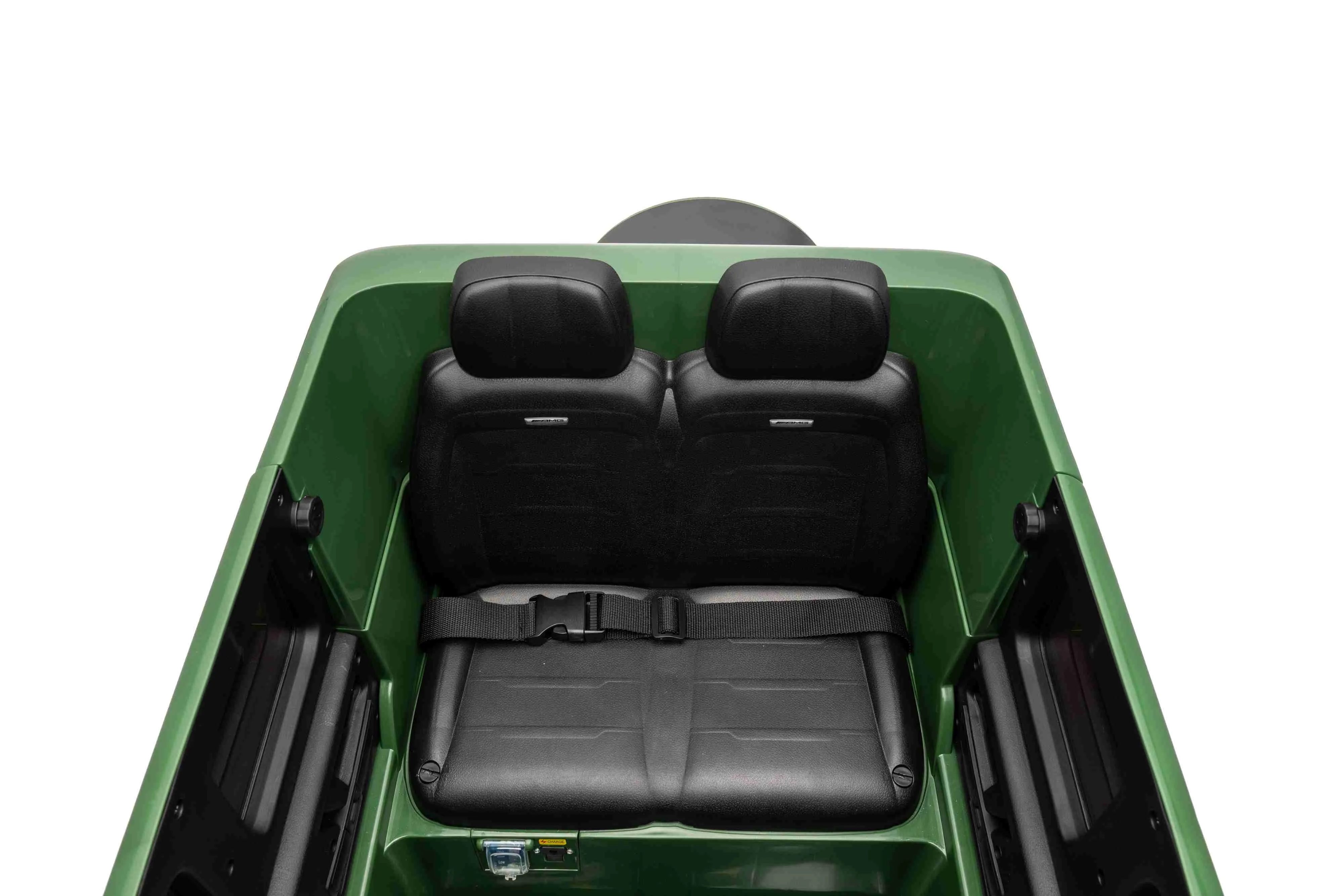 Licensed Mercedes-AMG G63 2-Seater Kids Electric Ride-On Car 12V/24V 200W