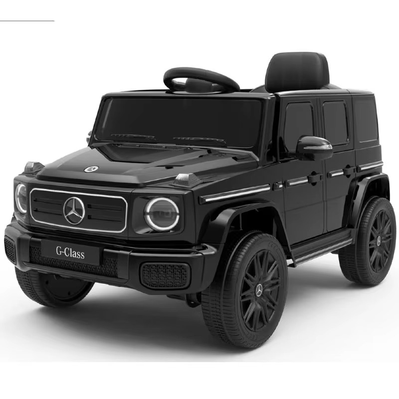 Licensed Mercedes-Benz G 580 Kids Electric Ride-On Car | 6V/12V/24V Battery | 4 Motors | Bluetooth Music Dashboard | Double Door | Shock Absorber