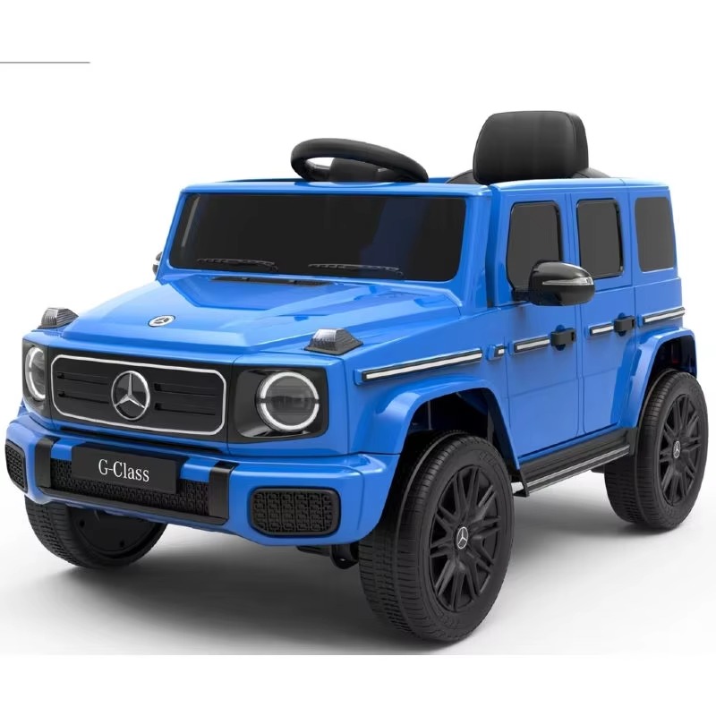 Licensed Mercedes-Benz G 580 Kids Electric Ride-On Car | 6V/12V/24V Battery | 4 Motors | Bluetooth Music Dashboard | Double Door | Shock Absorber
