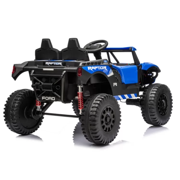 CL-SHJ62606 Ford Raptor T1 Dakar Rally Licensed 24V Kids Ride-On Truck