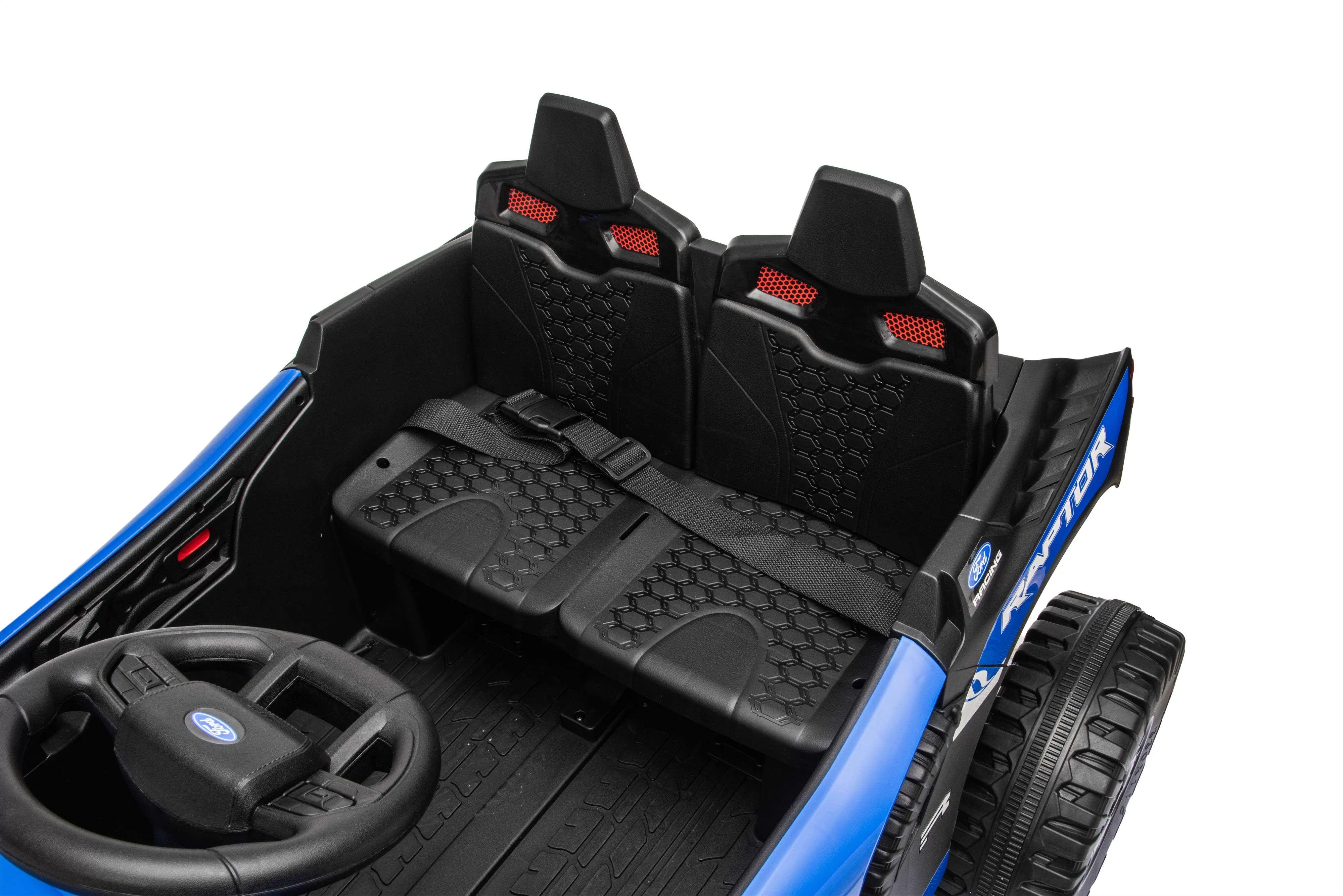 CL-SHJ62606 Ford Raptor T1 Dakar Rally Licensed 24V Kids Ride-On Truck