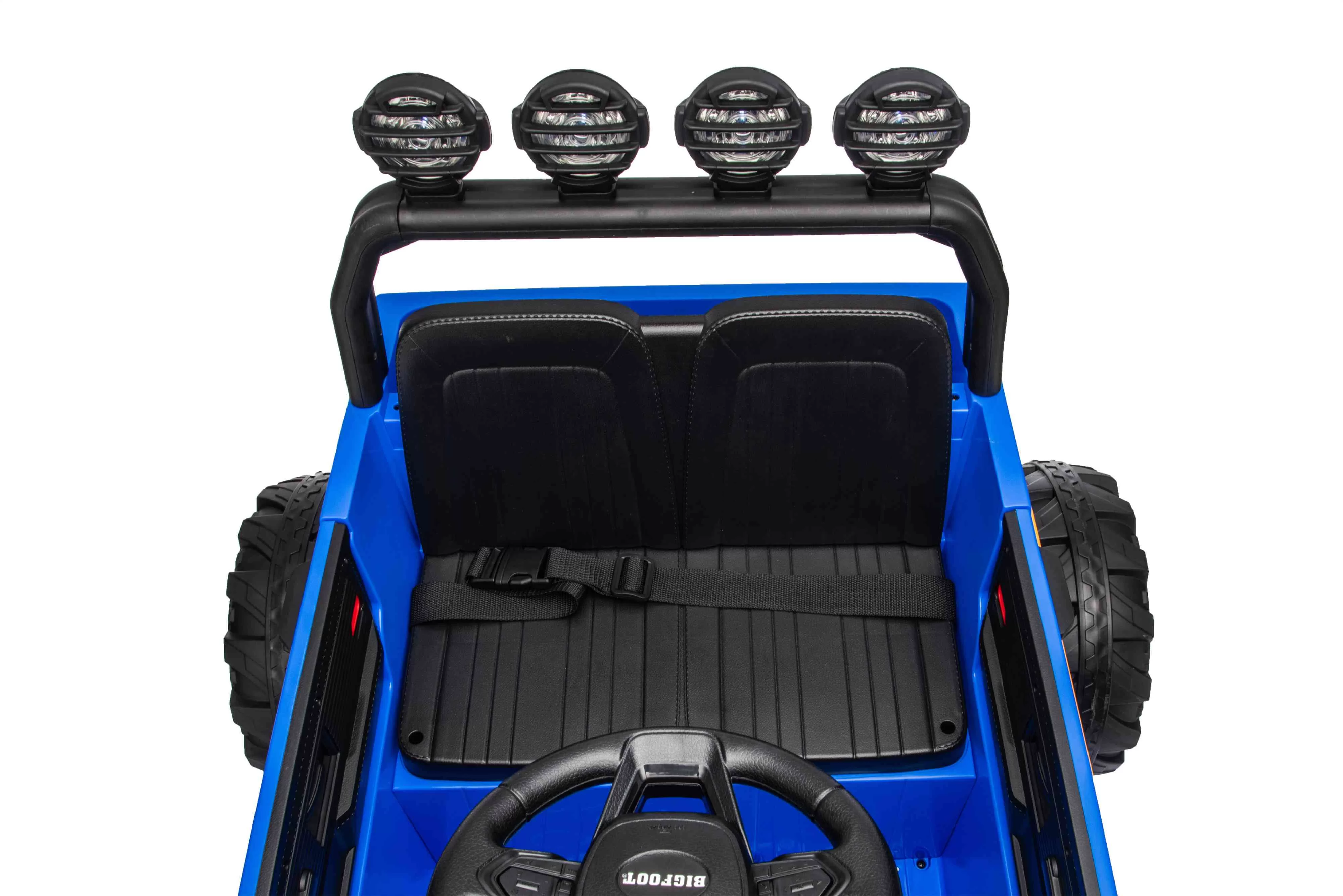 CL-SHJ62609 BIG FOOT Licensed 24V Ride-On Monster Truck with 2.4G Remote, 4WD Suspension & LED Lights