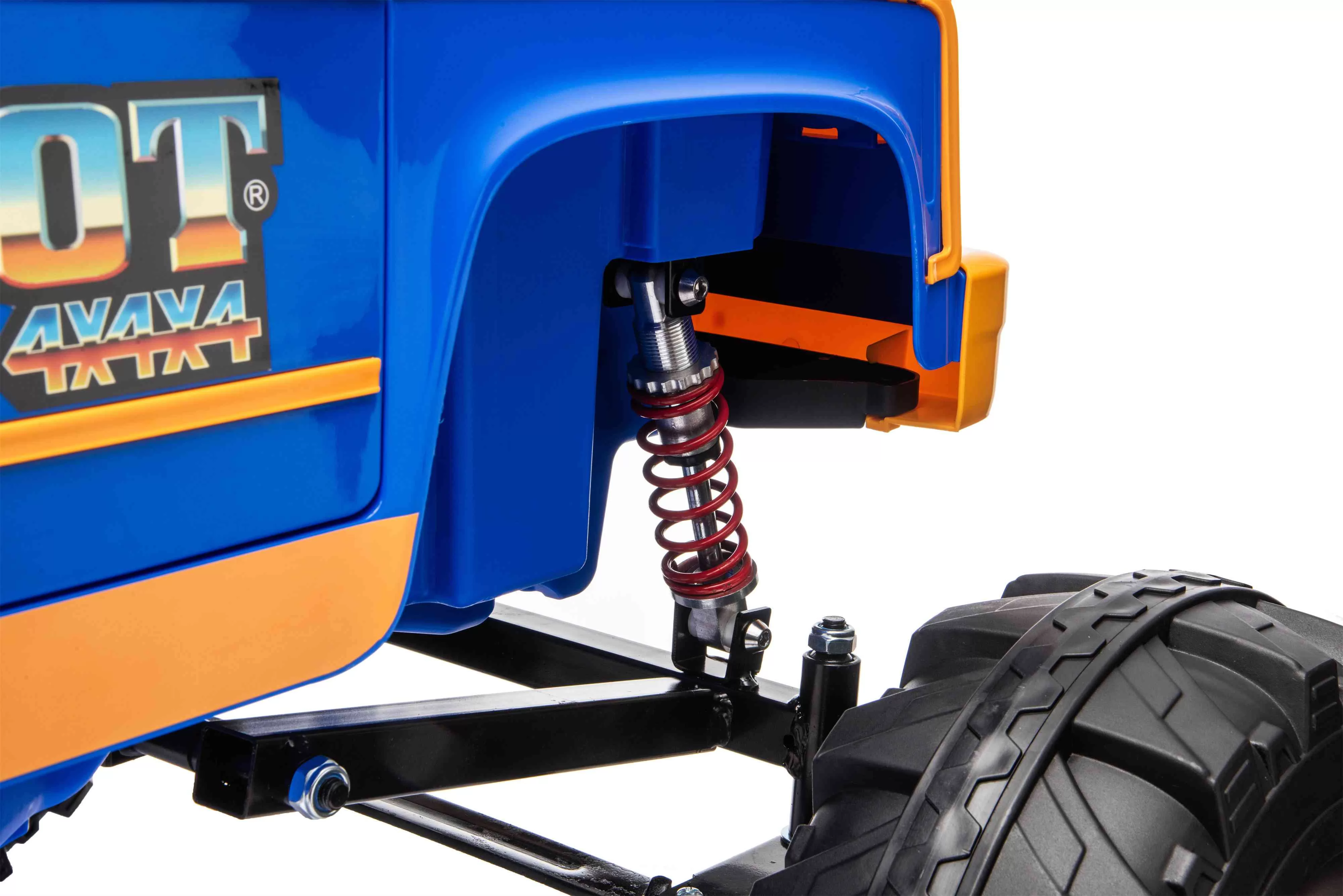 CL-SHJ62609 BIG FOOT Licensed 24V Ride-On Monster Truck with 2.4G Remote, 4WD Suspension & LED Lights