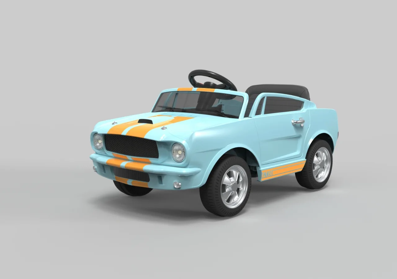 Ford Shelby GT350 Electric Ride-On Car for Kids – High-Performance Fun with Safety and Style