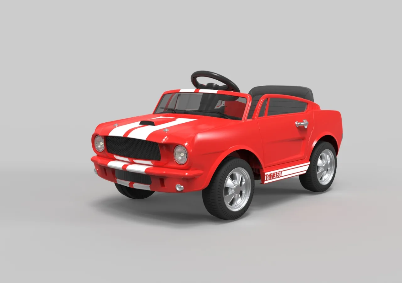 Ford Shelby GT350 Electric Ride-On Car for Kids – High-Performance Fun with Safety and Style