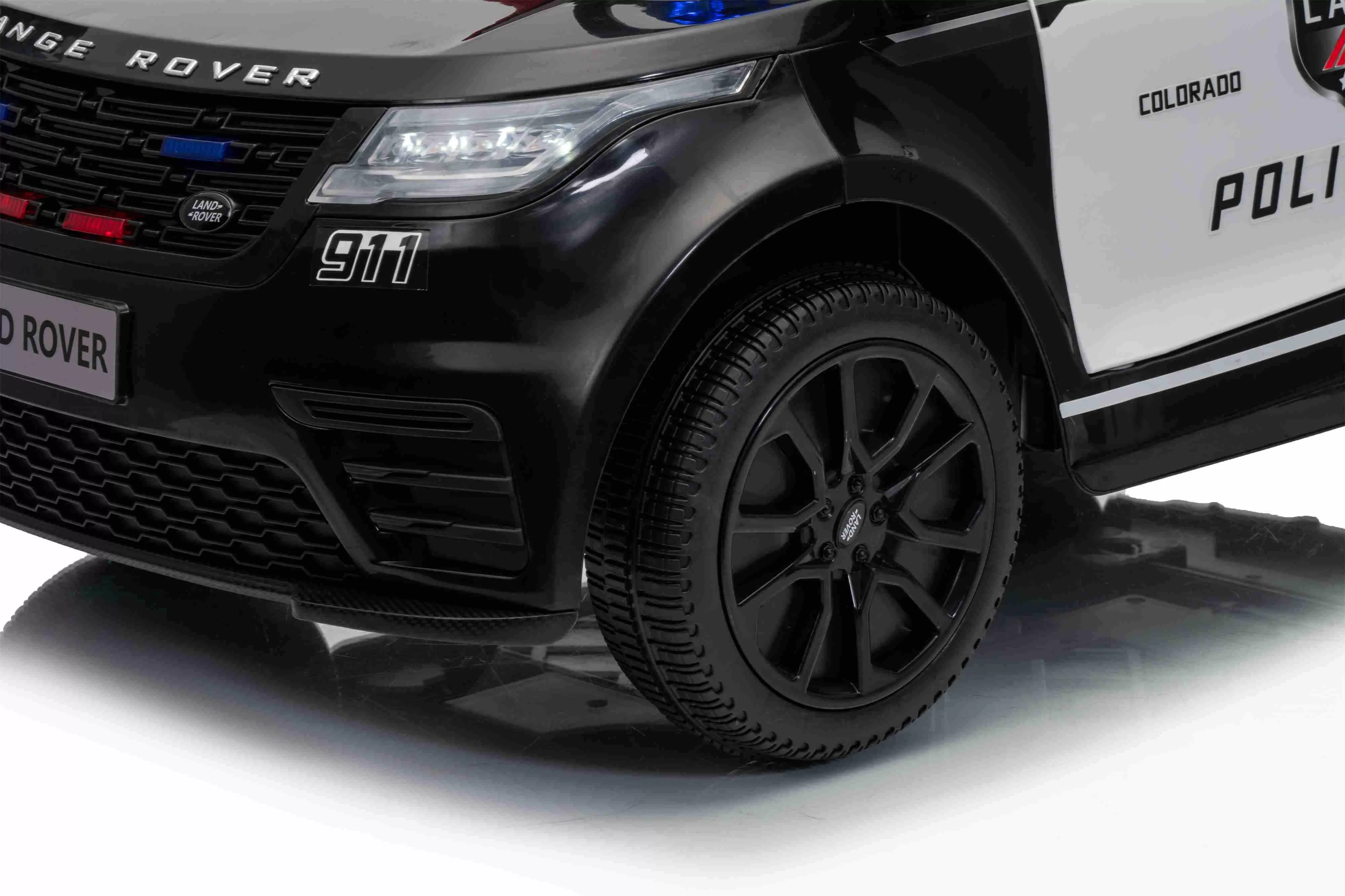 Licensed Range Rover Velar Police Kids Electric Car — 6V/12V/24V Ride-On Vehicle with Light & Siren