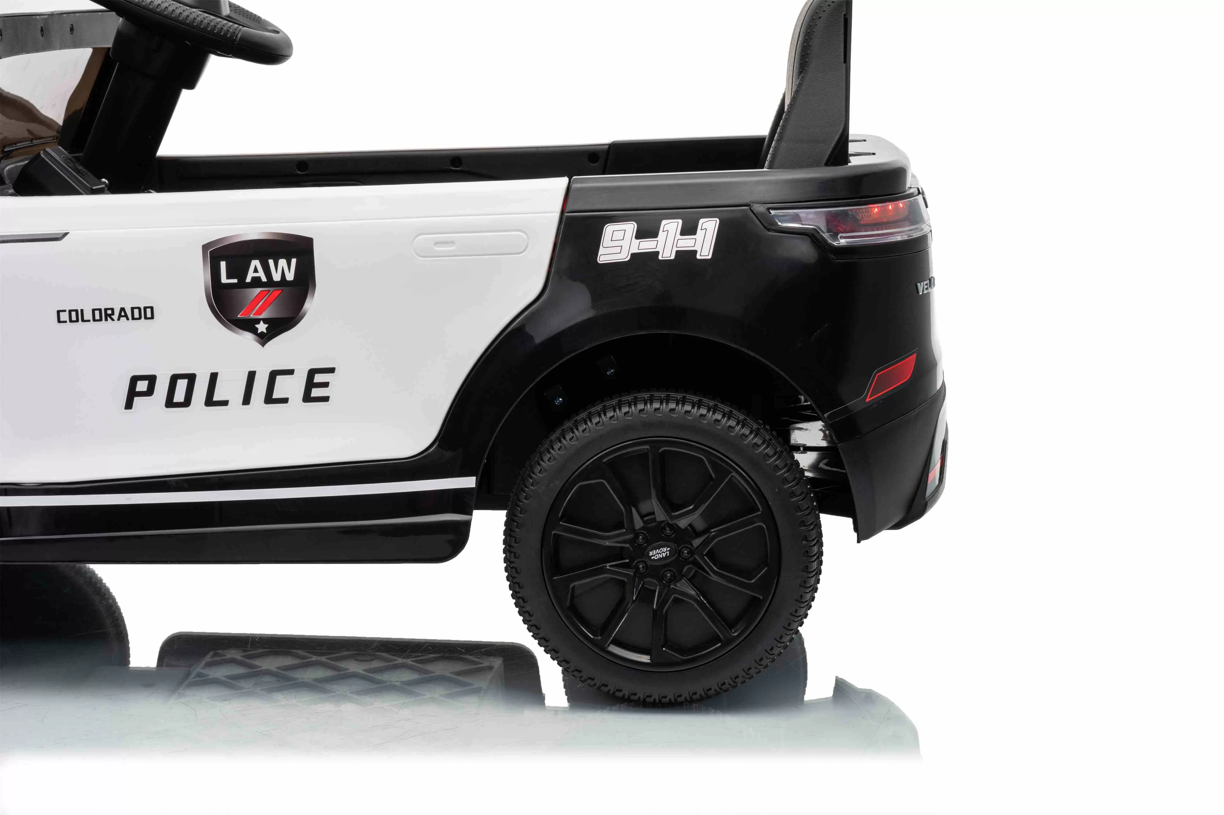 Licensed Range Rover Velar Police Kids Electric Car — 6V/12V/24V Ride-On Vehicle with Light & Siren