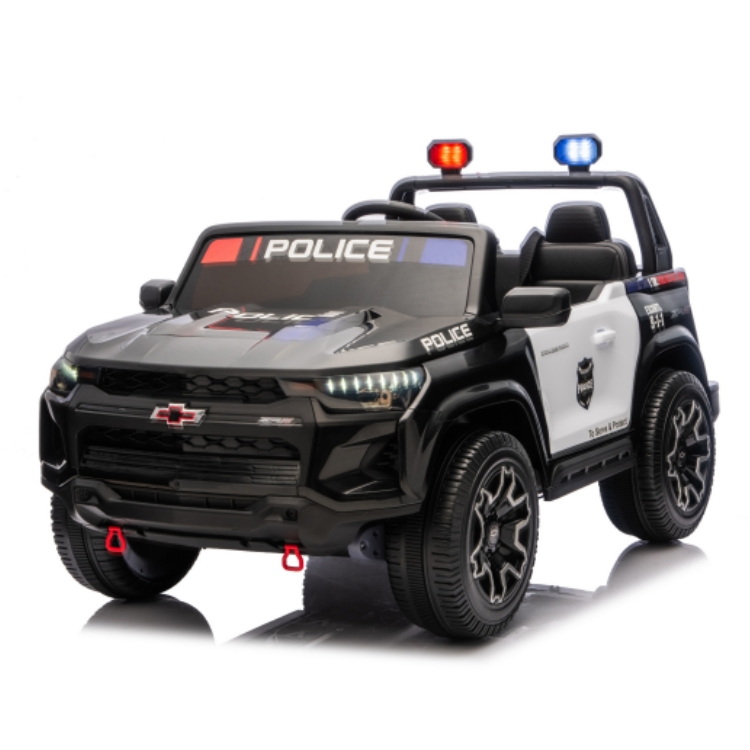2023 Chevy Colorado Kids Ride On Car with Remote Control | 2 Seater Electric Vehicle, LED Lights, Bluetooth Music Player for Boys Girls Age 3-8