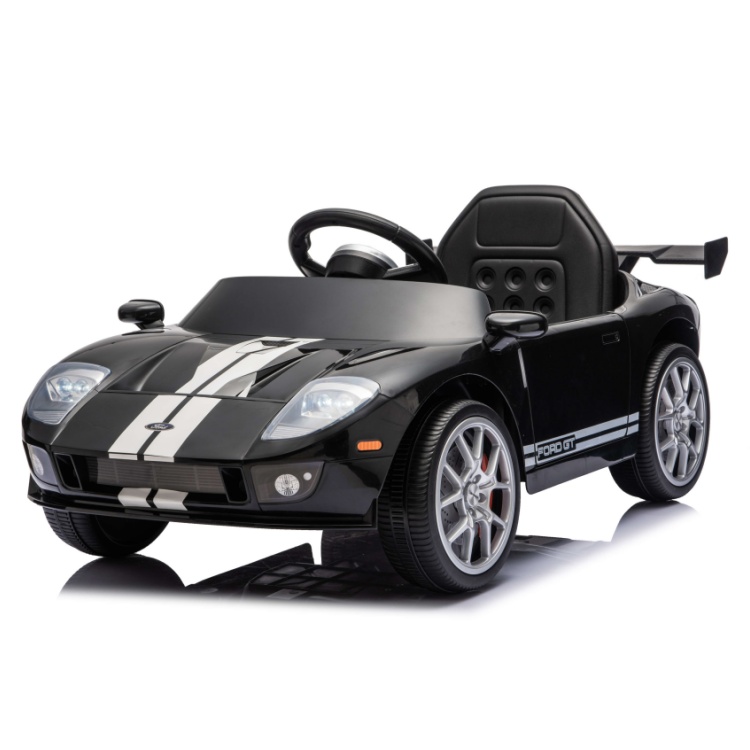 Ford GT Licensed Kids Ride-On Car — 12V 4-Motor Electric Sports Car with Bluetooth, Mobile App & LED Lights