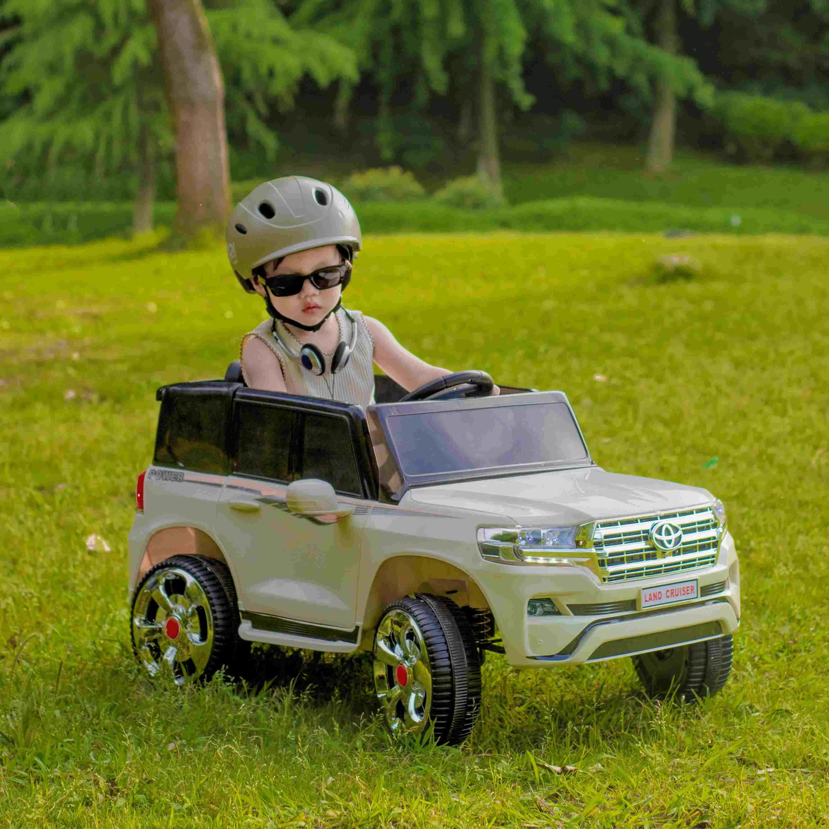 Kids Battery Powered Toyota Land Cruiser Electric Ride-On Car Featured Image
