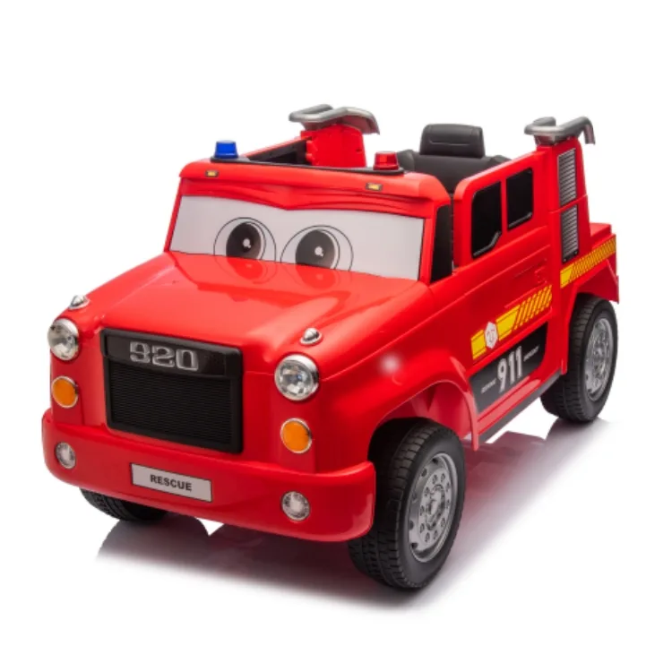 2024 New cartoon vehicle model Kid ride on car with 2.4G R/C