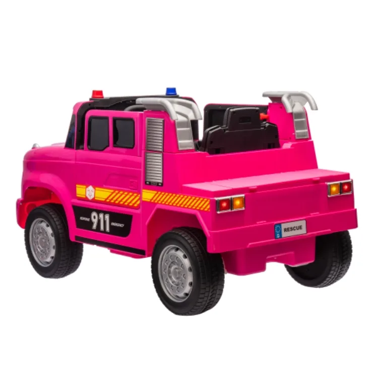 2024 New cartoon vehicle model Kid ride on car with 2.4G R/C