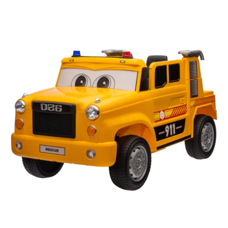 2024 New cartoon vehicle model Kid ride on car with 2.4G R/C