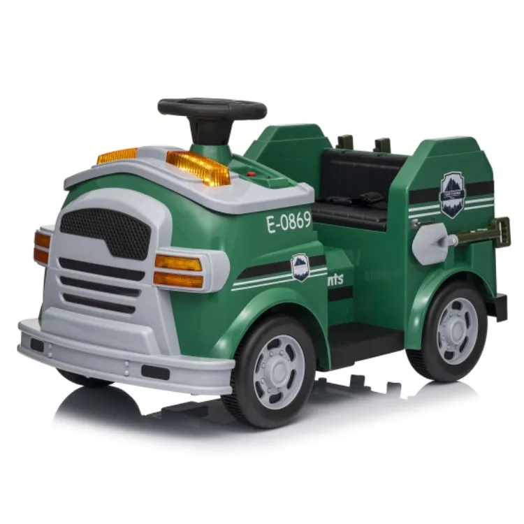 2024 New12v Battery Kids Electric Fire truck Car children battery ride on cars for kids